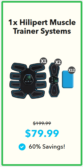 Hilipert EMS Muscle Stimulator 8